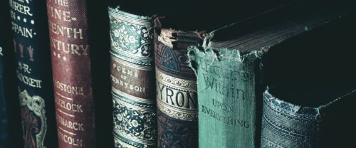 stock photo of old books showcasing their interesting spines | Indie Author S.D. Hegyes Blog and Newsletter